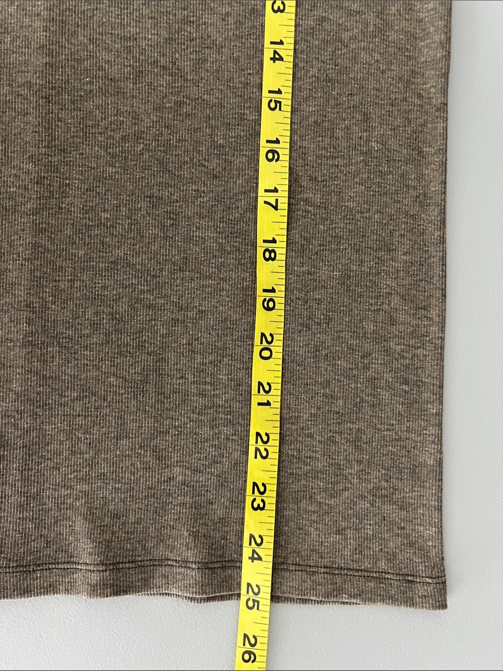 New Everlane The Luxe Rib Turtleneck in Washed Heathered Fatigue Size XL - Picture 9 of 11
